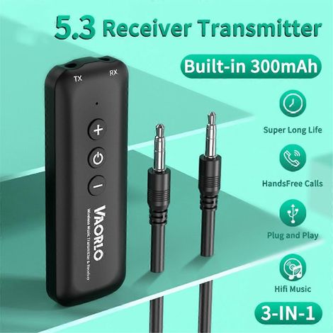 Émetteur-récepteur audio Bluetooth 5.3 3 en 1 (1/5)