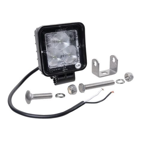 Luz de trabajo LED'8 W 720 lm cuadrada 10 / 12 / 24 / 30 V 70 x 70 mm proyector UNIVERSAL LA22817