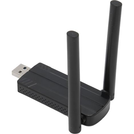 Carte réseau sans fil USB
3.0 WiFi 6 double bande 1800M, adaptateur sans fil haut débit 5G (1/5)