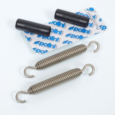 Paire de ressort de pot d'échappement L79mm Polini 228.0006 pour