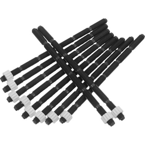 Tige de Bouton-poussoir Longue en Plastique pour Toilettes (1/5)