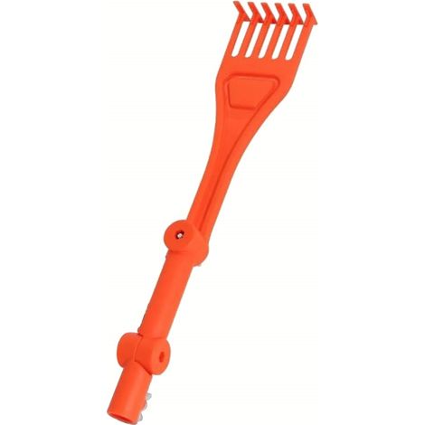 Rastrello per la pulizia degli scarichi, fosso di drenaggio, rimuovi foglie da giardino, grondaia (1/5)