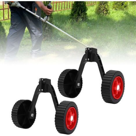 Roue de Support Ajustable pour Tondeuse le Roue Démontable pour Entretien Jardin (1/5)
