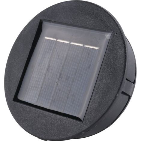 Runde, wiederaufladbare LED-Solarleuchte mit Lithium-Ionen-Akku für die Gartenbeleuchtung