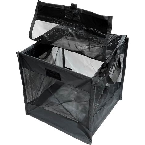 Poubelle Extérieure Avec Couvercle - Poubelle De Jardin 125L Pliable - (1/5)
