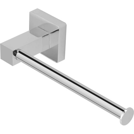 Edelstahl-Rollenpapierhalter, Wandhalterung für Handtücher, Badezimmer/Toilette (1/5)