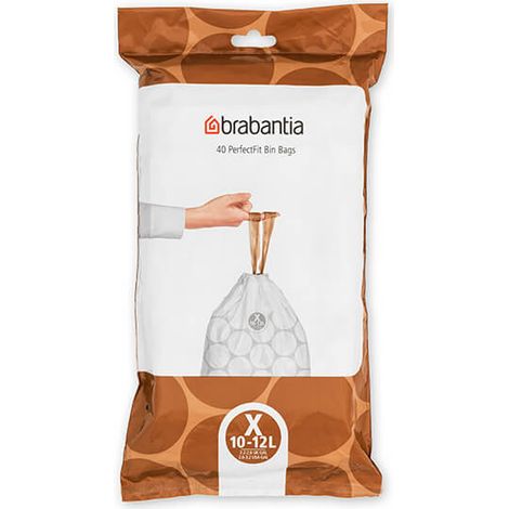 Brabantia PerfectFit Bags X 10-12 litre Dispenser Pack of 40 bags (1/5)