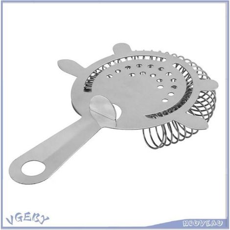 Duokon filtre à cocktail Outil de Filtrage de Passoire à Cocktail en Acier Inoxydable, Outil de Filtrage des table cocktail (1/5)
