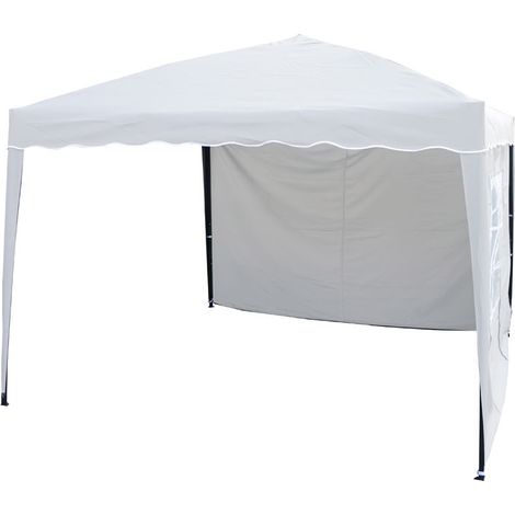 Easy Gartenpavillon Weiss, weiss.