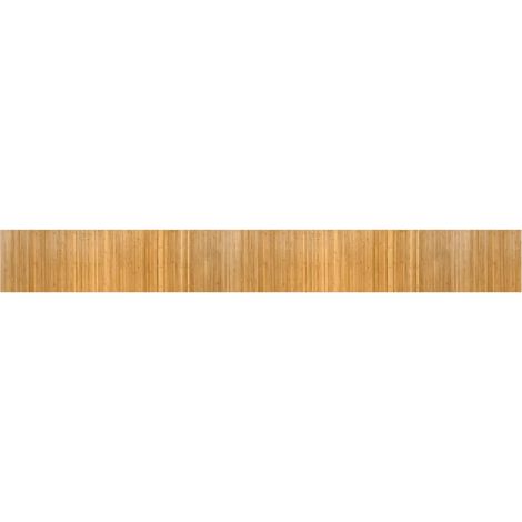 Tapis rectangulaire naturel 60x500 cm bambou (1/5)