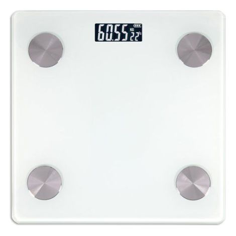 Pèse-personne impédancemètre connecté rechargeable - ONLI - ON1029W - 17 indicateurs corporels - Masse grasse - Masse musculaire (1/5)