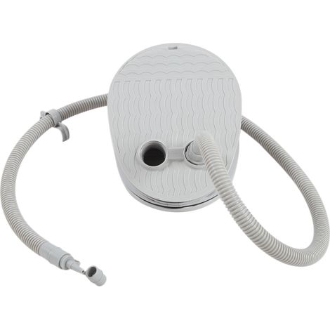 Pompe à pied portable 5000CC PVC haute capacité, tuyau flexible 160cm/63in, gonfleur manuel pour canapés, kayaks, ballons et matelas gonflables. (1/5)
