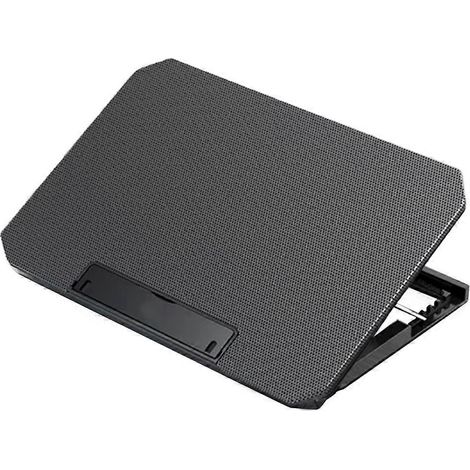 Gaming-Laptop-Kühlständer für 12-16 Zoll Laptops mit 2 Lüftern, Kühlkörper und schwarzem Radiator. (1/5)