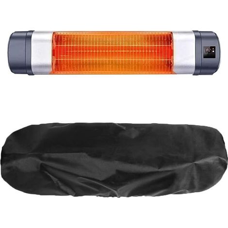 Housse de Protection pour Chauffage électrique 76 x 22 x 24 cm, Housse de Protection Murale pour Chauffage de terrasse, imperméable et Anti-poussière pour Chauffage de terrasse de Garage (1/4)