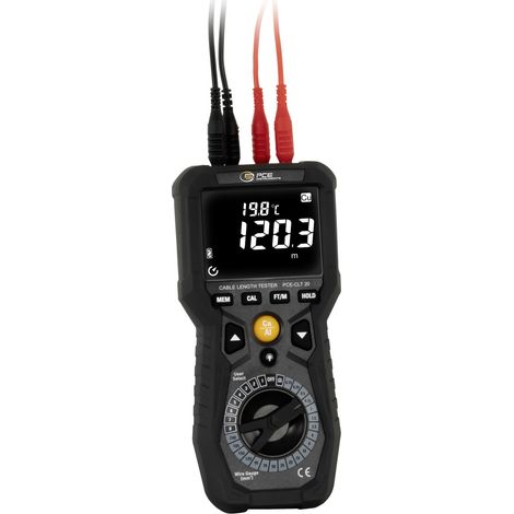 PCE Instruments Kabellängenmessgerät PCE-CLT 20 Kabellänge 0,1 m ... 30 km Widerstand 0,1 mΩ ... 1 (1/5)