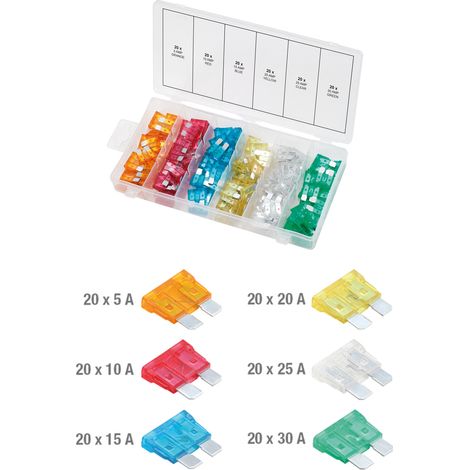 Assortimento di fusibili x120 - KSTOOL - 970.0250