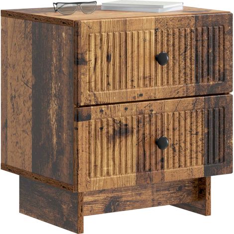 Maison Exclusive - Nachttisch Altholz 43 x 34,5 x 47,5 cm Holzwer