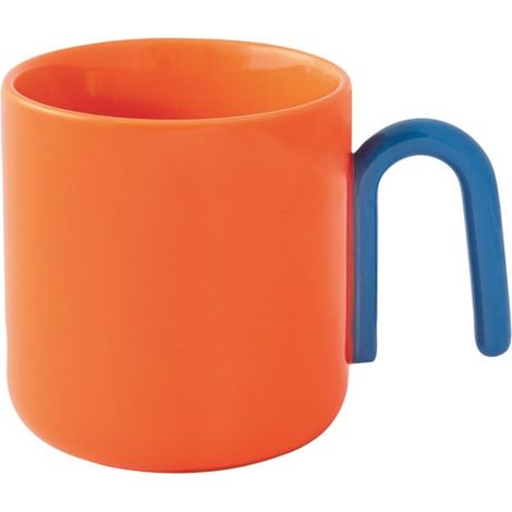 Geschenkset Mug 35 cl Orange & Blau - Kreativ - Easy Life