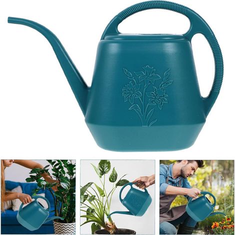Fuleadture Annaffiatoio in plastica con beccuccio lungo KAKET da 4 litri, adatto per piante da interno e da esterno, piante grasse, articoli per il giardinaggio (1/5)