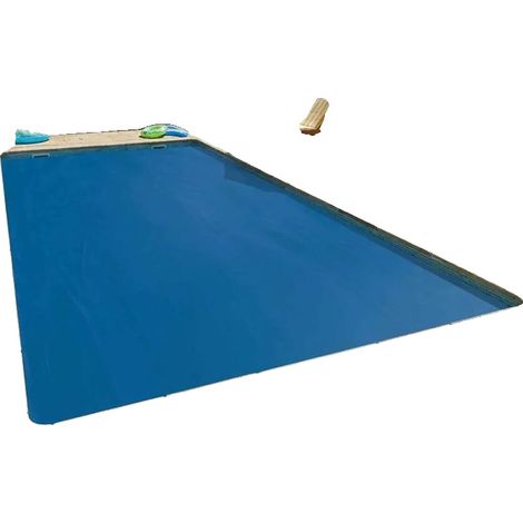 Cubierta solar para piscinas, fabricada en polietileno de alta densidad, dimensiones 549x274 cm, rendimiento de calefacción ecológico, evaporación de agua reducida, diseño grueso con cámaras de aire. (1/5)