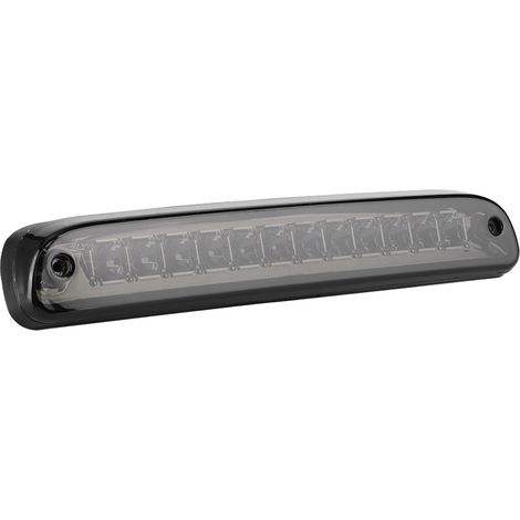 Feu stop LED surélevé S67008, lampe cargo compatible Ford F-250/F-350 99-16, noir, kit de montage (1/5)