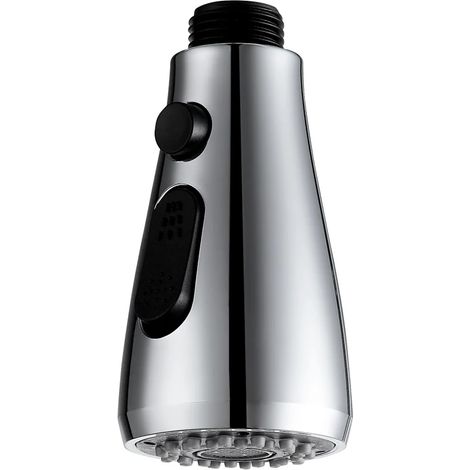 Douchette extractible pour robinet de cuisine, pommeau de douche en ABS durable et économe en eau, remplacement pour robinet de lavabo. (1/4)