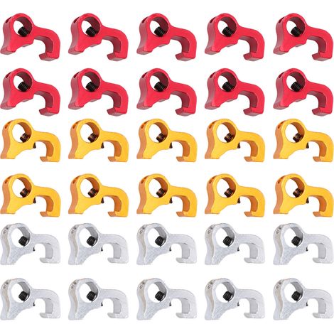 Kit de cadenassage disjoncteur 30pcs DZS08-123 en alliage aluminium pour coupe-circuit miniature, dispositif de sécurité électrique robuste (1/5)
