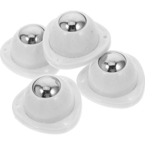 Pieces Small Swivel Casters Glue Wheels for Trash Can