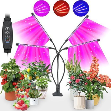 LED-Pflanzenlampe – 80 LEDs – Verstellbar – Pflanzenbeleuchtung (1/5)