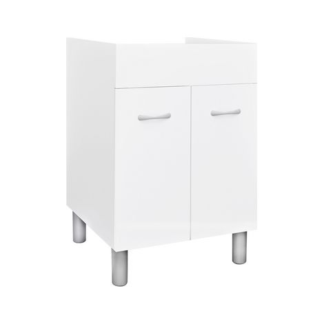 SOTTOLAVATOIO PER PORCELLANA BIANCO  MODELLO LUX- cm 57,5x57,5 p/pilozzo 60x60- DH- pezzi 1