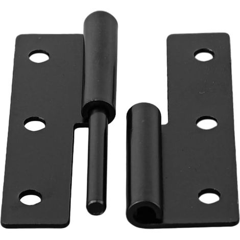 Charnières à billes, noire(gauche)(Left) (1/5)