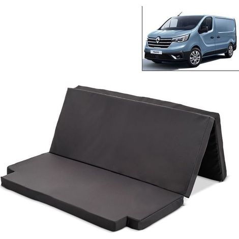 Klappmatratze - Vanit - 180 x 155 x 8 cm - Festigkeit H3 - 3-teilig faltbar