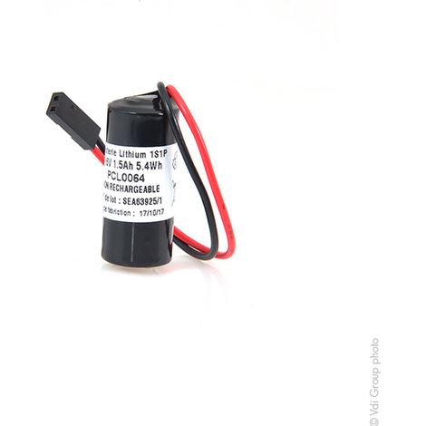 NX - Batterie automate 1x 2/3AA 1S1P 3.6V 1.5Ah BERG