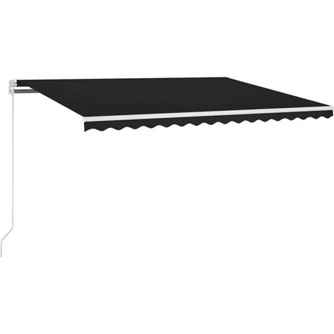 Maison Exclusive - Markise Manuell Einziehbar mit LED 400x300 cm (1/5)