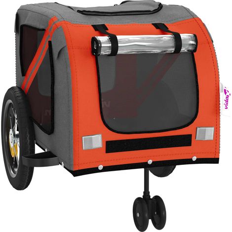 Rimorchio/carrello per animali domestici arancione 020044340