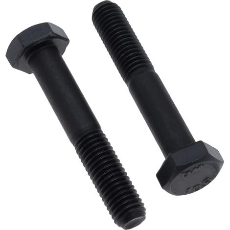 Sechskantschrauben, M14x80 mit Schaft (2er-Set) Halbgewinde-Sechskantschrauben (14 mm x 80 mm)