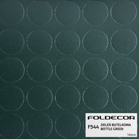 Tapón autoadhesivo diámetro 14 verde botella (hoja de 25 unidades) (1/5)