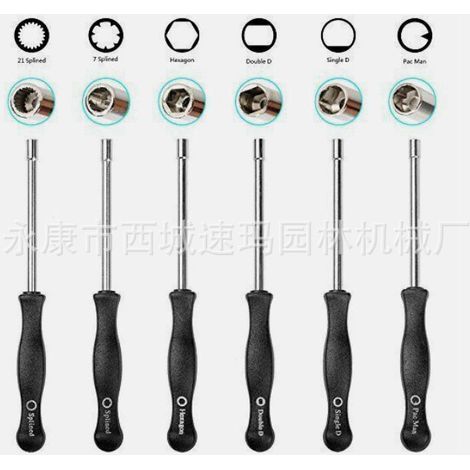 Mingye Manufacturer supplies a universal 6-piece carburetor adjuster lever set.
