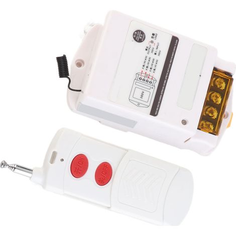 BERM Interrupteur Télécommande Sans Fil RF Longue Portée Apprentissage Code pour Pompe à Eau 380V AC (1/5)