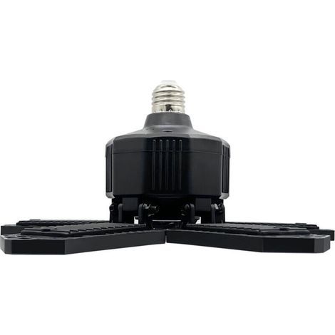 Lampe de garage LED lumineuse 15 000 lm, 6 panneaux lumineux, plafonnier déformable pour garage, éclairage 150 W, sous-sol, atelier, entrepôt, grenier (E26/E27, 240 LED). (1/4)