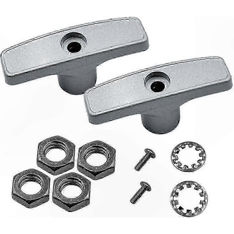 Tige de prolongation pour vanne grise RV, poignée de remplacement, raccords de flexible de réservoir, accessoires d'extension, manette adaptée, kit de fixation robuste. (1/5)