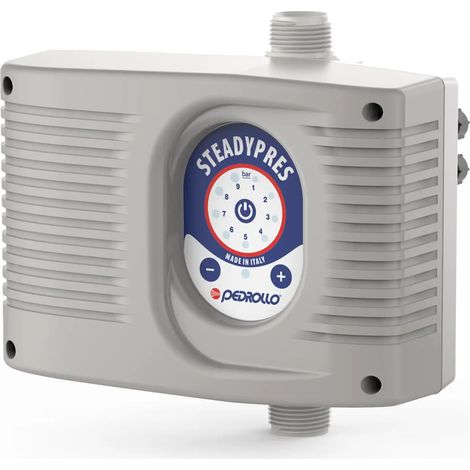 Pedrollo STEADYPRES 4.0 MM8/ MT7 - Régulateur électronique à vitesse variable, monophasé/triphasé, refroidi par eau.