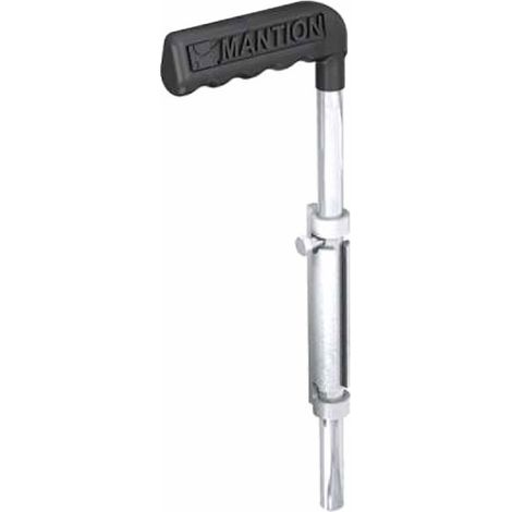 Verrou renforcé à souder Ø16 mm MANTION L.500 mm - 1316SO
