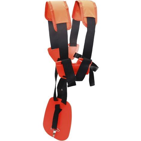 Brushcutter Harness, Brushcutter Strap, Adjustable Lawnmower Strap, Equipped with Shoulder Pads, Suitable for Lawnmowers and Trimmers (1/5)