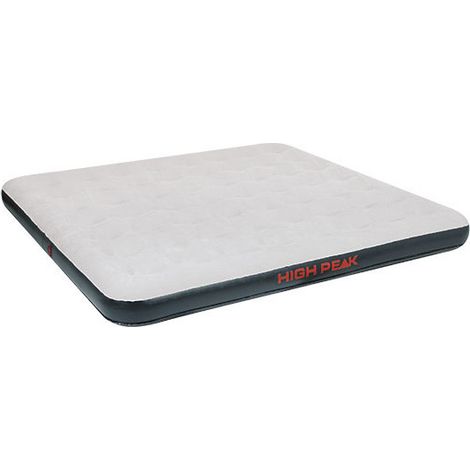 Matelas pneumatiques matelas d'air King 2-personnes 200 cm gris clair - High Peak