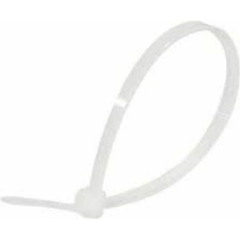 Colliers de serrage Rilsan Incolore 200 mm x 4,6 mm lot de 100 pièces