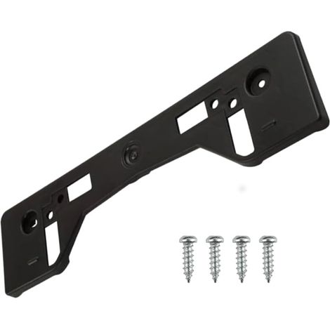 Kit de montage de cadre de plaque d'immatriculation pour pare-chocs avant avec vis, universel pour conduite à gauche et à droite, compatible avec 2019-2021 (1/5)