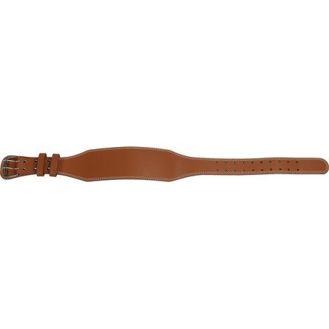 Verstellbarer brauner Gewichthebergürtel fürs Training, Größe L (130 cm / 51,18 Zoll), mit Lendenwirbelstütze (1/5)