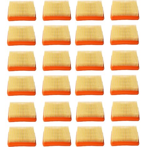 24 Pack, Air Filter Part 4180-141-0300 Compatible with Many Stihl String Trimmer Models for FS89 FS91 FS111 FS131 4180 141 0300 (1/4)