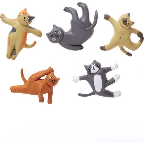 Cat Yoga Magnets (MG89)